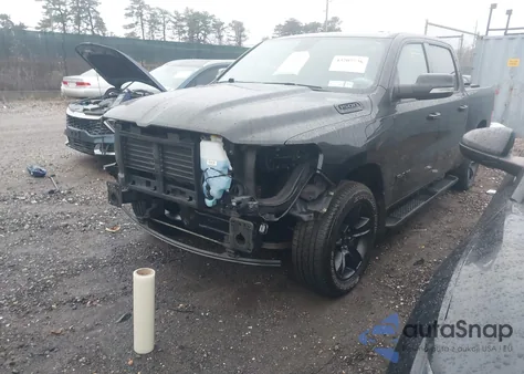 2020 Ram 1500 Big Horn 4X4 5'7 Box from USA, damaged, VIN 1C6SRFFT6LN327875